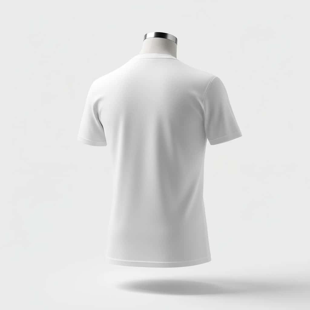 pima cotton t-shirt in white - iwearlong
